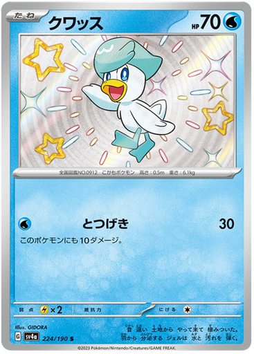 [Quaxly SV4A 224/190 S JPN] Quaxly SV4A 224/190 S JPN