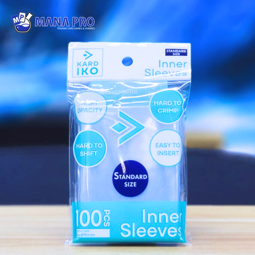 [KIK00002] KARDIKO Inner Sleeves Standard Size Clear