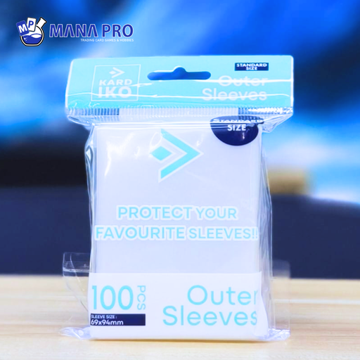 [KIK00041] KARDIKO Outer Sleeves Standard Size Clear