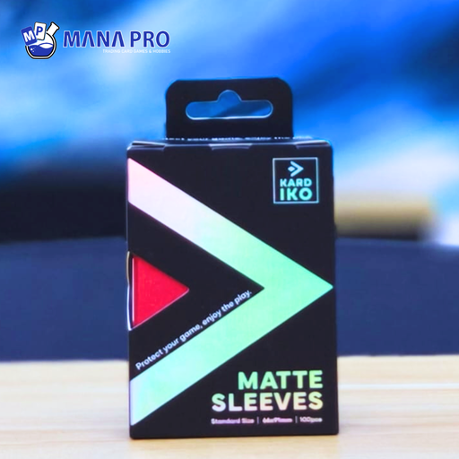 [KIK00011] KARDIKO Standard Size Sleeves Matte Red