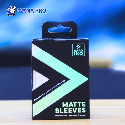 [KIK00016] KARDIKO Standard Size Sleeves Matte White