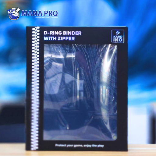 [KIK00035] KARDIKO D-Ring-Binder with Zipper Blue