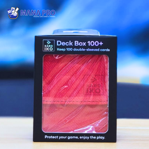 [KIK00029] KARDIKO Classic Red 100+ Deck Box