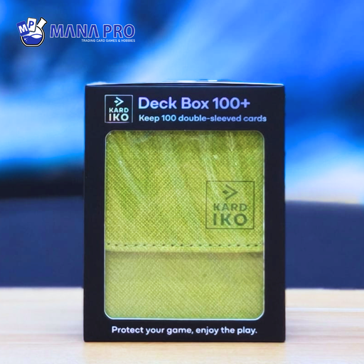 [KIK00031] KARDIKO Classic Lime 100+ Deck Box
