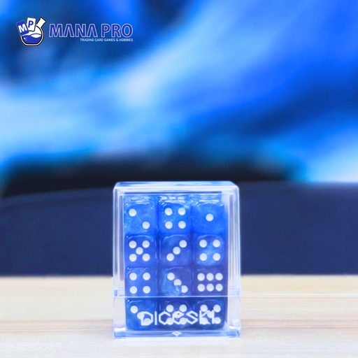 [DSI00059] DICESKI Chameleon 12mm D6 Deep Blue (36 Dice)