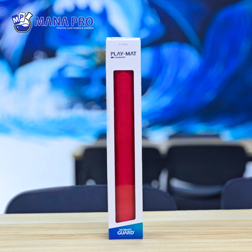 [UGD10196] Ultimate Guard Standard Red Monochrome Playmat