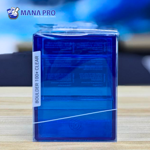 [UGD011517] Ultimate Guard Boulder Clear Sapphire 100+ Deck Case