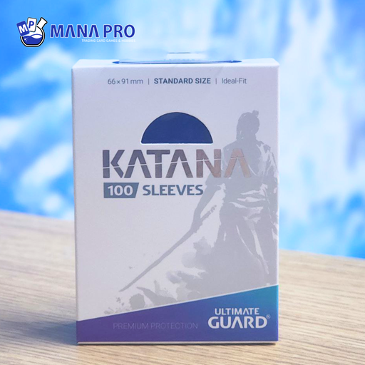 [UGD010108] Ultimate Guard Katana Blue Sleeves Standard Size