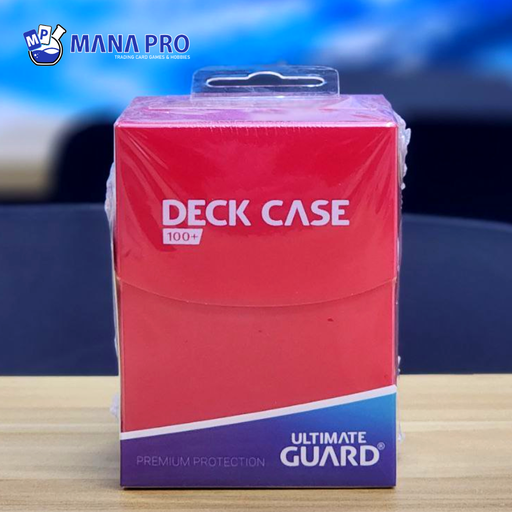 [UGD010264] Ultimate Guard Red 100+ Deck Case