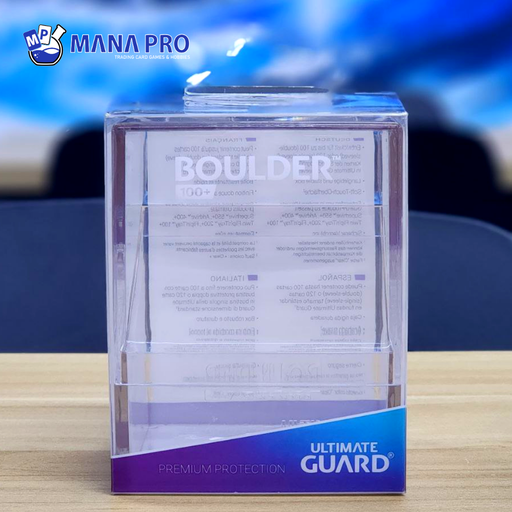 [UGD010894] Ultimate Guard Boulder Clear 100+ Deck Case