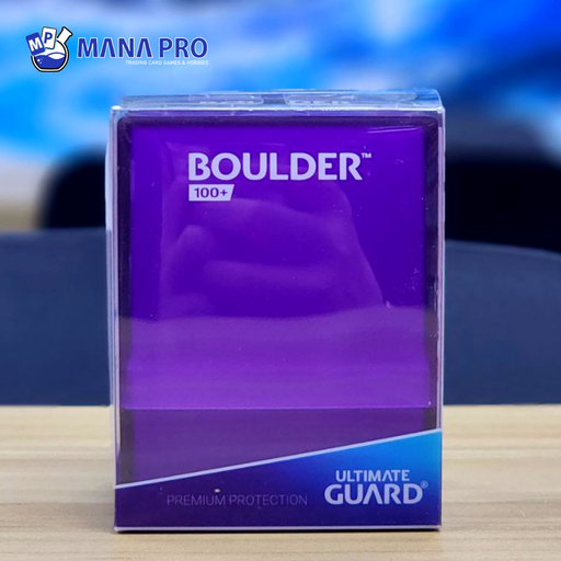 [UGD010695] Ultimate Guard Boulder Amethyst 100+ Deck Case