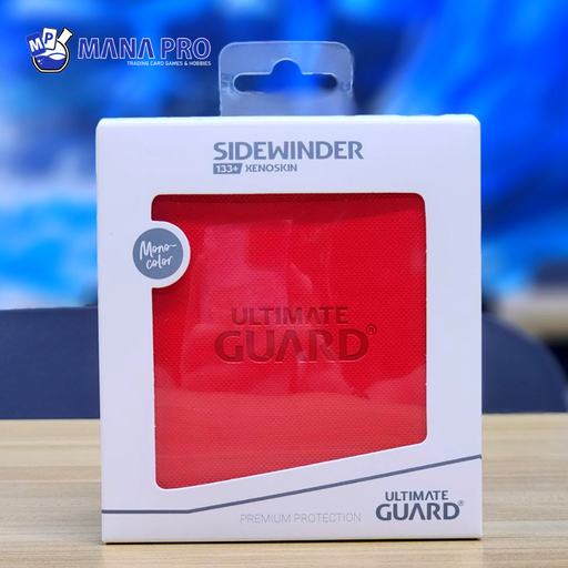 [UGD011341] Ultimate Guard 133+ Sidewinder Xenoskin Monocolor Red Case Box