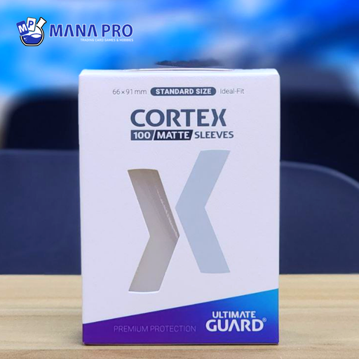 [UGD011186] Ultimate Guard Cortex Matte Transparent Standard Size Sleeve