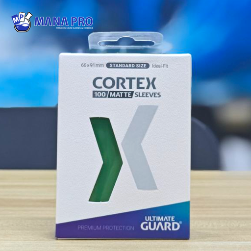 [UGD011159] Ultimate Guard Cortex Matte Green Standard Size Sleeve