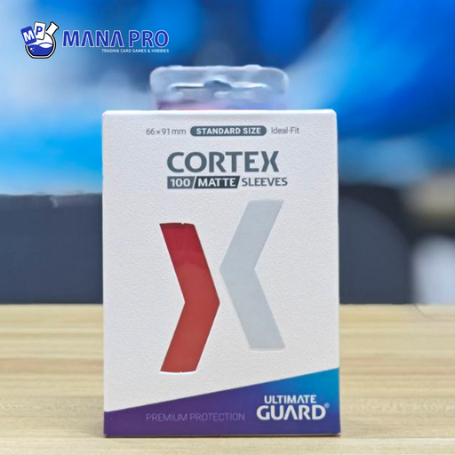 [UGD011157] Ultimate Guard Cortex Matte Red Standard Size Sleeve