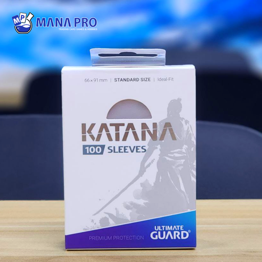 [UGD010090] Ultimate Guard Katana Transparent Sleeves Standard Size 100