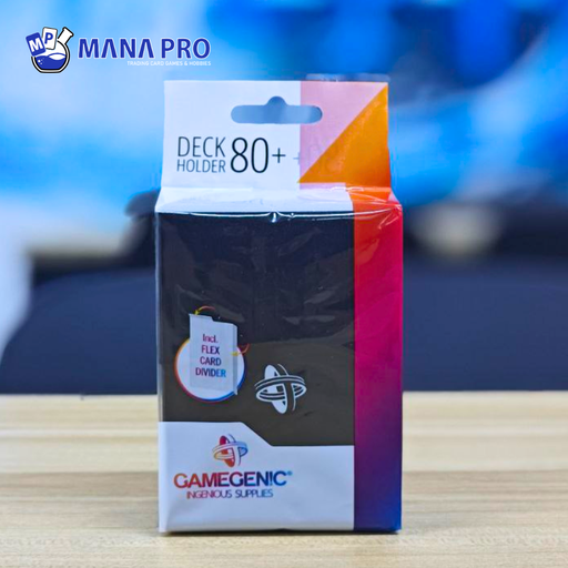 [GGS25021ML] Gamegenic Deck Holder 80+ Black Deck Box