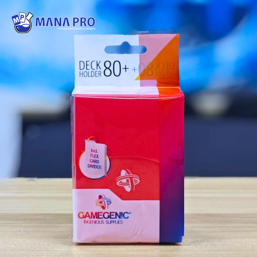 [GGS25023ML] Gamegenic Deck Holder 80+ Red Deck Box