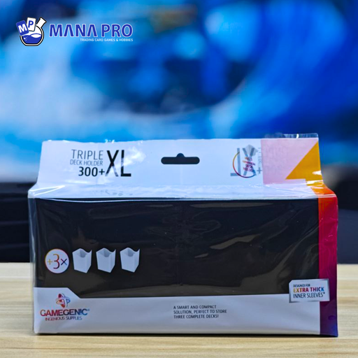 [GGS25116ML] Gamegenic Triple Deck Holder 300+ XL Black