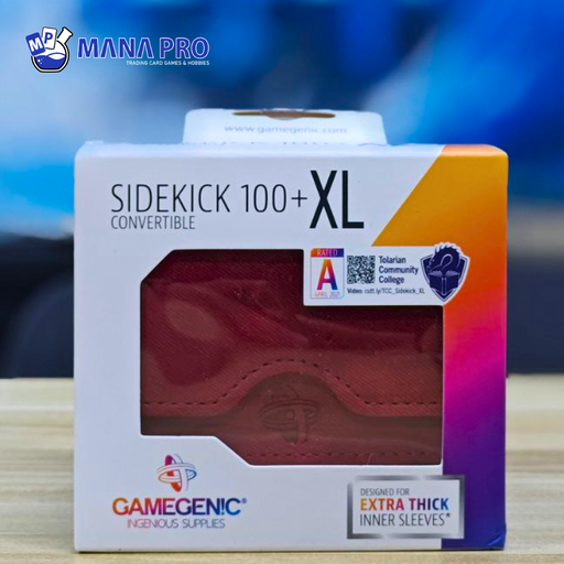 [GGS20093ML] Gamegenic Sidekick 100+ XL Red Convertible