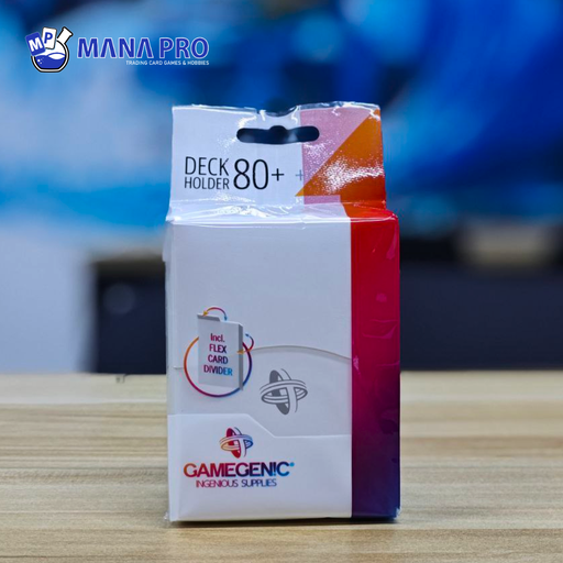 [GGS25025ML] Gamegenic Deck Holder 80+ White Deck Box