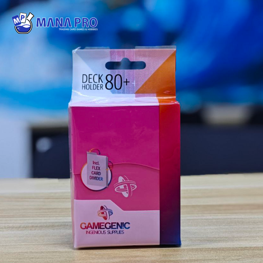 [GGS25029ML] Gamegenic Deck Holder 80+ Pink Deck Box