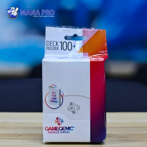 [GGS25036ML] Gamegenic Deck Holder 100+ White Deck Box