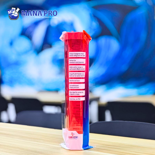 [GGS49002ML] Gamegenic Playmat Tube Red