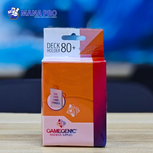 [GGS25027ML] Gamegenic Deck Holder 80+ Orange Deck Box