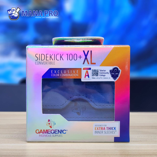 [GGS20140ML] Gamegenic Sidekick 100+ XL Blue/orange Deck Box