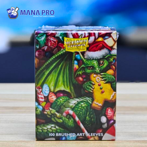 [AT-12125] Dragon Shield Christmas Dragon 2024 Brushed Art Sleeve