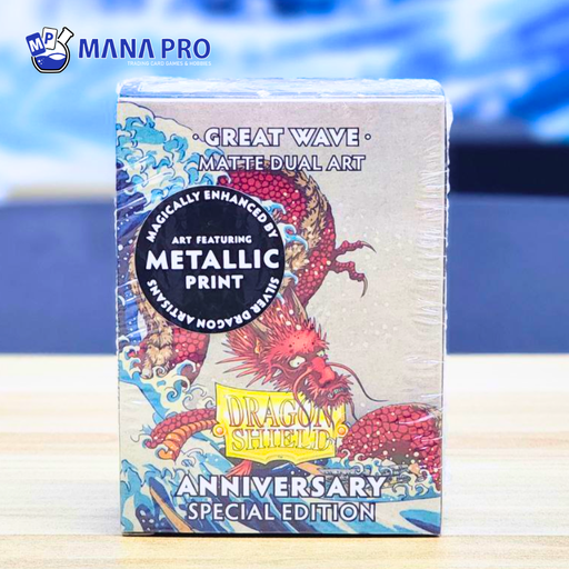 [AT-12117] Dragon Shield Great Wave Dual Matte Art Sleeve
