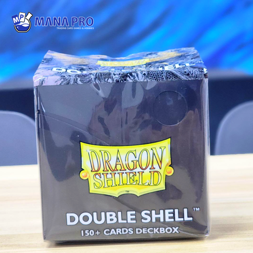 [AT-30624] Dragon Shield Shadow Black Double Shell Box