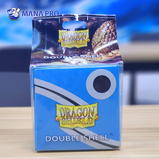 [AT-30603] Dragon Shield Blue & Black Double Shell Box