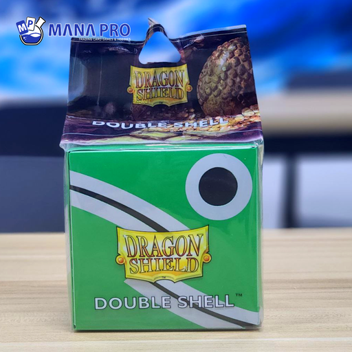[AT-30604] Dragon Shield Green & Black Double Shell Box