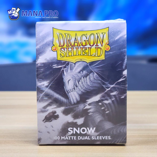 [AT-15005] Dragon Shield Snow Dual Matte Sleeve