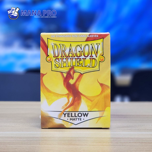 [AT-11014] Dragon Shield Yellow Matte Standard Sleeve
