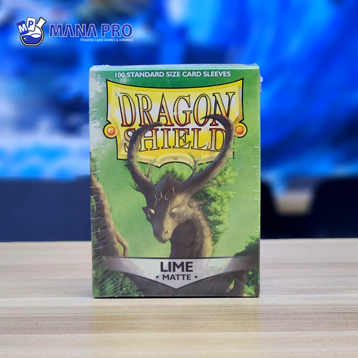 [AT-11038] Dragon Shield Lime Matte Standard Sleeve