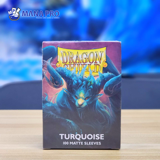 [AT-11055] Dragon Shield Turquoise Matte Standard Sleeve