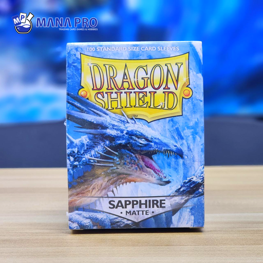 [AT-11028] Dragon Shield Sapphire Matte Standard Sleeve