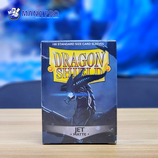 [AT-11024] Dragon Shield Jet Matte Standard Sleeve