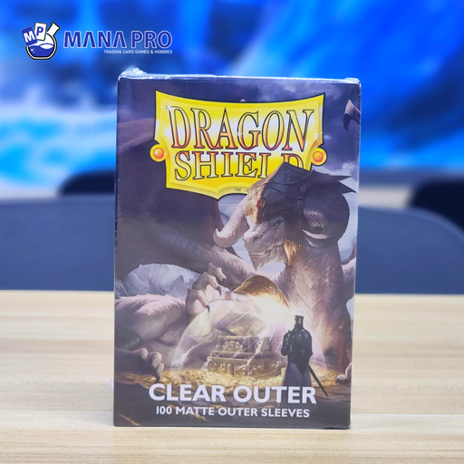 [AT-13002] Dragon Shield Matte Clear Outer Matte Sleeve