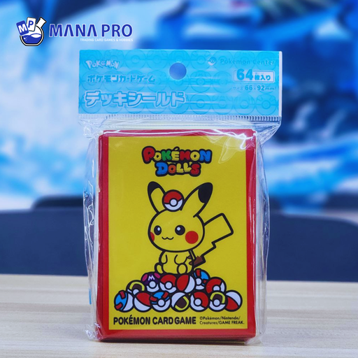[Pokemon Tcg Pokemon Dolls Pikachu Sleeve (64 Sleeves)] Pokemon Tcg Pokemon Dolls Pikachu Sleeve (64 Sleeves)