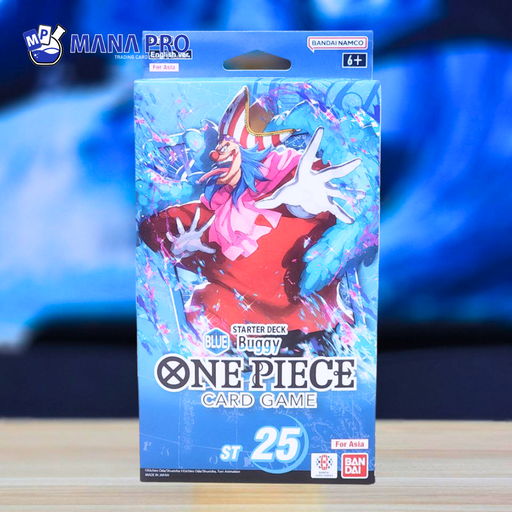 [751293-2794701] One Piece Card Game Blue Buggy Starter Deck [ST-25] For Asia (English)