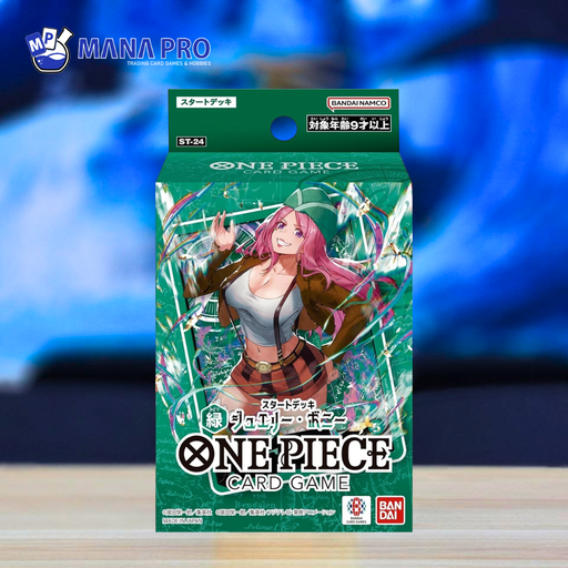 [2801458] One Piece Card Game Green Jewelry Bonney Starter Deck [ST-24]