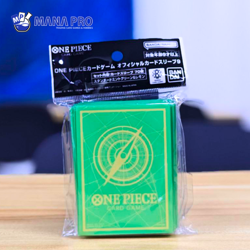 [751293-2753506] One Piece Card Game Standard Mint & Lemon Official Sleeves