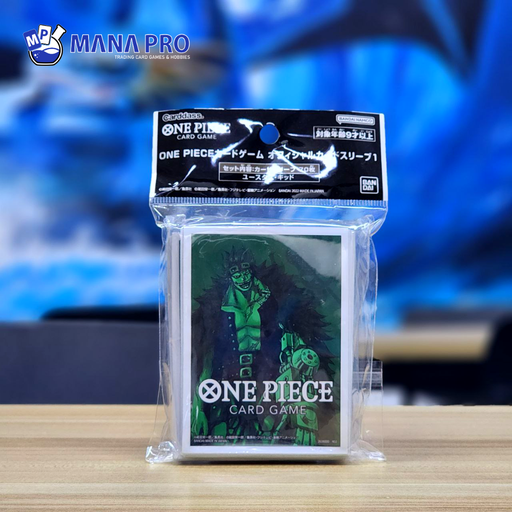 [751293-2638000] One Piece Card Game Green Official Sleeves