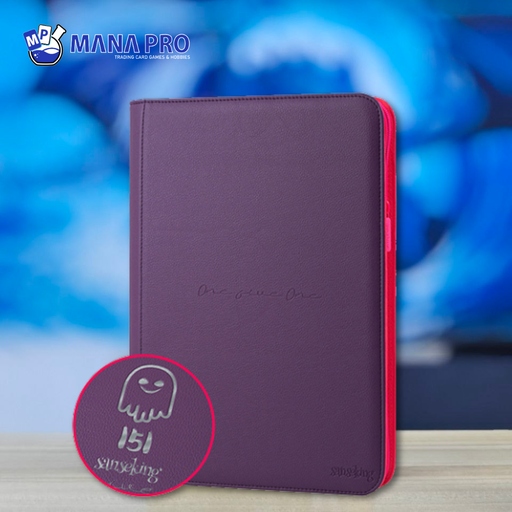 [151PU9KC2501PU-99-PURPLE] Sanseking 151 Rainbow 9 Pockets Card Binder (Spectralveil - Purple)