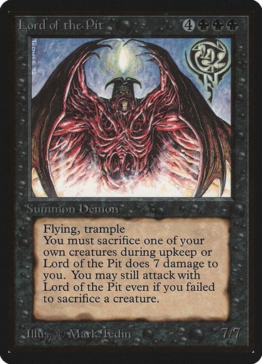 Lord Of The Pit