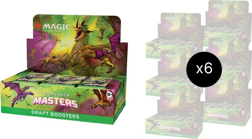 [484925] Commander Masters - Draft Booster Box Case